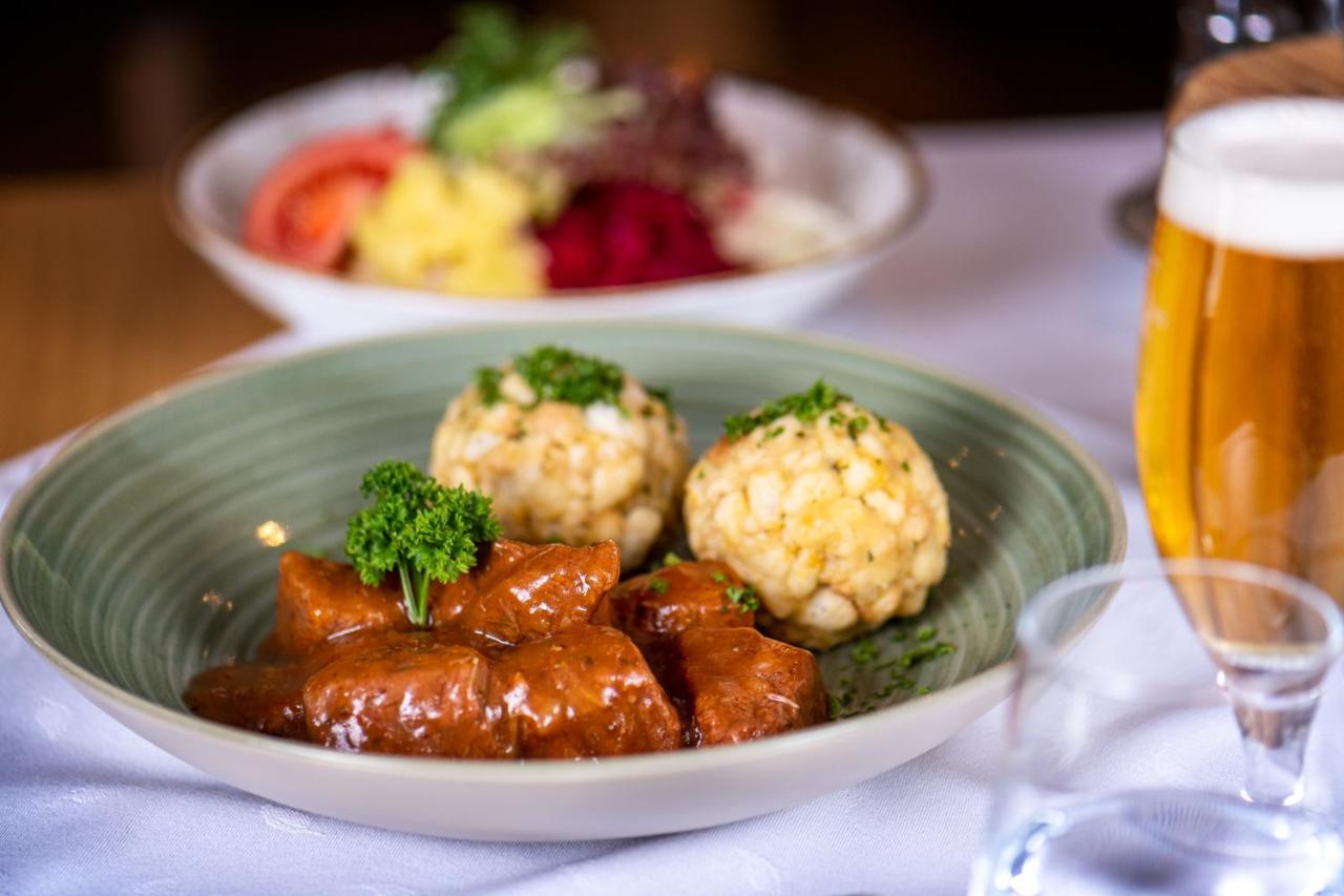 Pension Restaurant Dorfalm Leogang Kültér fotó