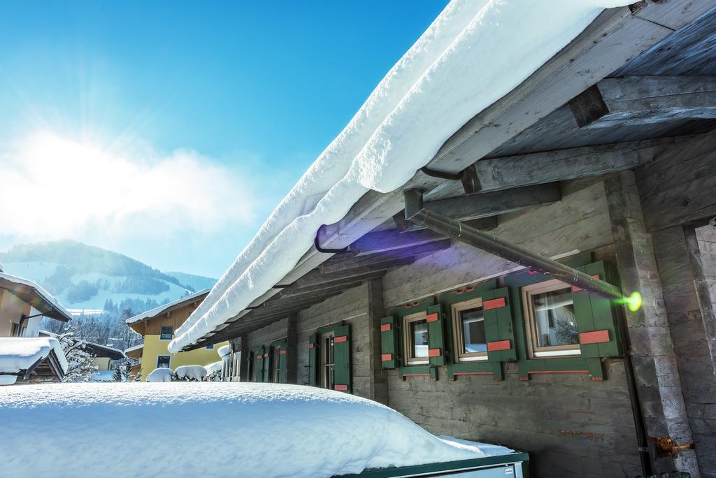 Pension Restaurant Dorfalm Leogang Kültér fotó