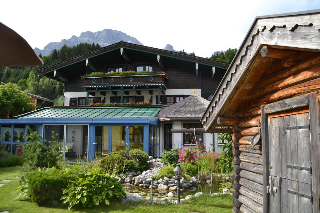 Pension Restaurant Dorfalm Leogang Kültér fotó