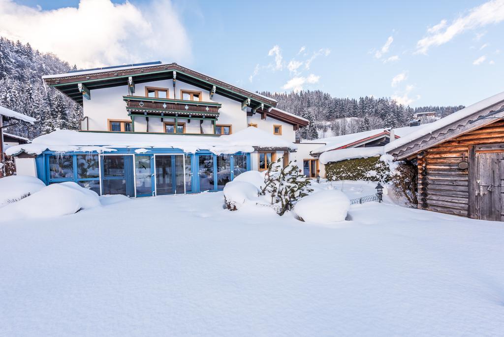 Pension Restaurant Dorfalm Leogang Kültér fotó